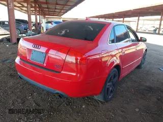 2006 Audi A4 2.0T with VIN WAUDF98E96A082749, listed as a IAAI auction lot 41614722 with 86,945 mi miles. Bid and sale history available at carsss.com. Image 4.