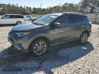 2017 Toyota RAV4 Limited with VIN JTMDFREV6HD202483, listed as a Copart auction lot 49951735 with 120,948 mi miles and Salvage Title. Bid and sale history available at carsss.com. Image 1.