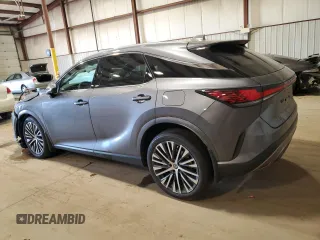 2023 Lexus RX with VIN 2T2BAMCA8PC025631, listed as a Copart auction lot 53818245 with 26,066 mi miles and Salvage Title. Bid and sale history available at carsss.com. Image 2.