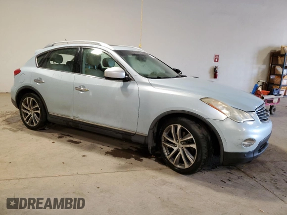 2011 Infiniti EX Journey with VIN JN1AJ0HR7BM851036, listed as a Copart auction lot 76535664 with 203,029 mi miles and Salvage Title. Bid and sale history available at DreamBid. Image 4.
