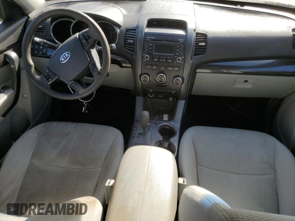 2012 Kia Sorento LX with VIN 5XYKT3A6XCG193485, listed as a Copart auction lot 80695053 with Not Provided miles and Salvage Title. Bid and sale history available at DreamBid. Image 8.