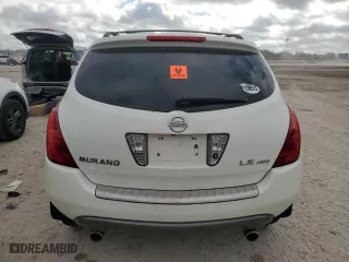 2007 Nissan Murano SL with VIN JN8AZ08W87W619749, listed as a Copart auction lot 44794465 with 0 mi miles and Salvage Title. Bid and sale history available at carsss.com. Image 6.