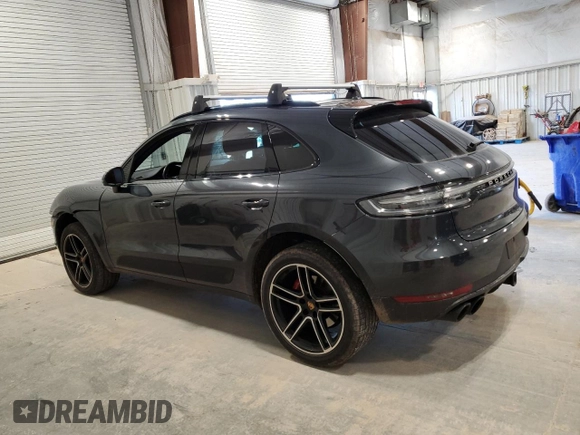 2019 Porsche Macan S with VIN WP1AB2A59KLB30217, listed as a Copart auction lot 55842105 with 73,280 mi miles and Salvage title. Bid and sale history available at DreamBid. Image 2.