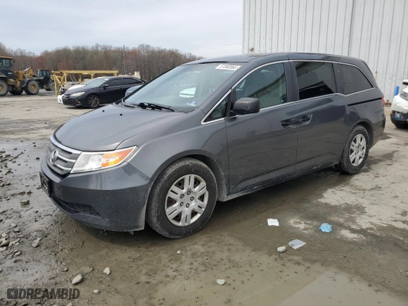 2011 Honda Odyssey LX with VIN 5FNRL5H29BB019765, listed as a Copart auction lot 51592065 with 246,298 mi miles and Clean Title. Bid and sale history available at carsss.com. Image 1.