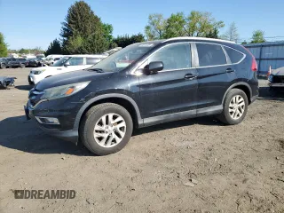 2015 Honda CR-V EX-L with VIN 2HKRM4H71FH625846, listed as a Copart auction lot 54674185 with 0 mi miles and Salvage Title. Bid and sale history available at carsss.com. Image 1.