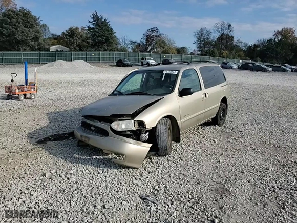 1999 Nissan Quest GXE with VIN 4N2XN11T0XD820268, listed as a Copart auction lot 78193644 with 82,807 mi miles and Salvage Title. Bid and sale history available at carsss.com. Image 12.