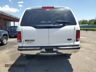 2003 Ford Excursion Eddie Bauer with VIN 1FMNU45S63EC79355, listed as a Copart auction lot 63306015 with Not provided miles and Salvage title. Bid and sale history available at DreamBid. Image 6.
