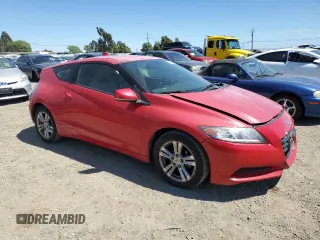 2011 Honda CR-Z with VIN JHMZF1D40BS010378, listed as a Copart auction lot 57410725 with 169,896 mi miles and Salvage title. Bid and sale history available at DreamBid. Image 4.