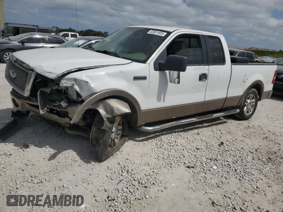 2006 Ford F-150 XLT with VIN 1FTPX12556KB94921, listed as a Copart auction lot 53931855 with 88,333 mi miles and Salvage title. Bid and sale history available at DreamBid. Image 1.