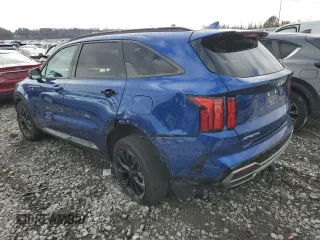 2023 Kia Sorento SX Prestige with VIN 5XYRKDLF9PG187588, listed as a Copart auction lot 83357834 with 25,433 mi miles and Salvage Title. Bid and sale history available at carsss.com. Image 2.