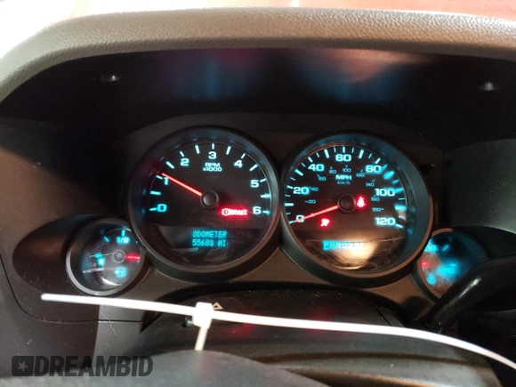 2010 Chevrolet Silverado 1500 LS with VIN 1GCSKREA0AZ160336, listed as a Copart auction lot 42542095 with 55,688 mi miles and Salvage Title. Bid and sale history available at DreamBid. Image 9.
