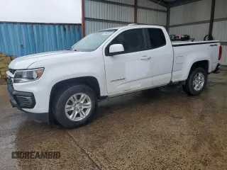 2021 Chevrolet Colorado 4WD LT with VIN 1GCHTCEA9M1253766, listed as a Copart auction lot 52379825 with 55,403 mi miles and Clean Title. Bid and sale history available at carsss.com. Image 1.