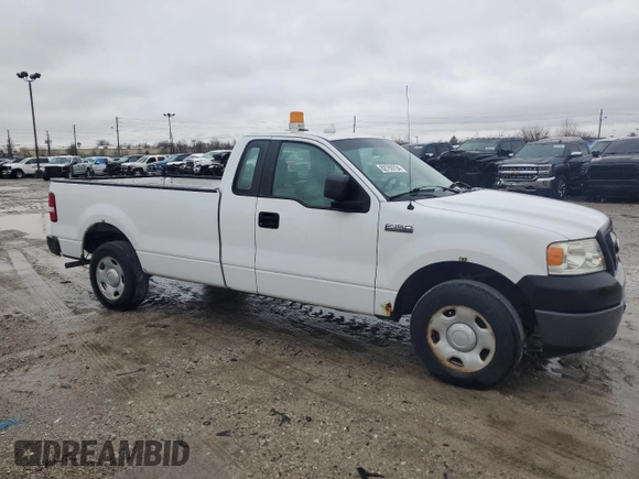 2007 Ford F-150 XL with VIN 1FTRF12W67NA84206, listed as a Copart auction lot 82769734 with 139,464 mi miles and Clean Title. Bid and sale history available at carsss.com. Image 4.