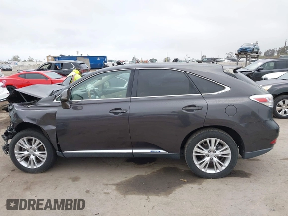 2010 Lexus RX 450h with VIN JTJZB1BA1A2400374, listed as a IAAI auction lot 42189614 with 122,413 mi miles and . Bid and sale history available at DreamBid. Image 14.