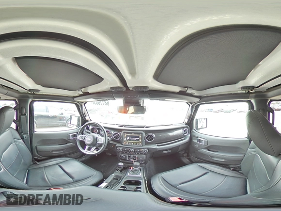 2021 Jeep Wrangler Unlimited Sahara Altitude with VIN 1C4HJXEGXMW671418, listed as a Copart auction lot 68116854 with 38,680 mi miles and Salvage title. Bid and sale history available at DreamBid. Image 13.