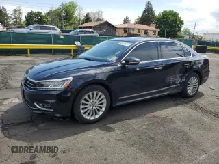 2017 Volkswagen Passat SE with VIN 1VWBT7A36HC032752, listed as a Copart auction lot 60218795 with 58,822 mi miles and Salvage title. Bid and sale history available at DreamBid. Image 1.