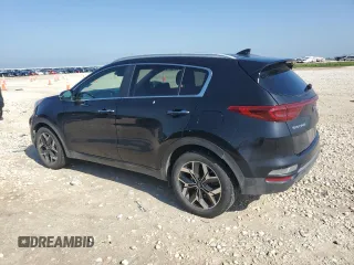 2020 Kia Sportage EX z VIN KNDPN3AC3L7702030, wystawiony jako Copart lot #54978895 z przebiegiem 53 099 mil mil oraz Czysty tytuł • Clean title. Historia ofert i sprzedaży dostępna na DreamBid. Obrazek 2.