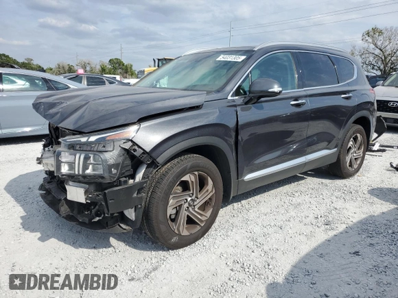 2022 Hyundai Santa Fe SEL with VIN 5NMS34AJ2NH401216, listed as a Copart auction lot 54031305 with 74,517 mi miles and Non Repairable. Bid and sale history available at DreamBid. Image 1.