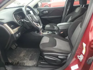 2014 Jeep Cherokee Latitude with VIN 1C4PJLCBXEW172132, listed as a Copart auction lot 47528285 with 154,268 mi miles and Salvage Title. Bid and sale history available at carsss.com. Image 7.