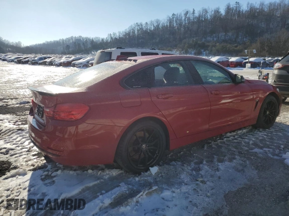 2015 BMW 4 Series 435i xDrive with VIN WBA4B3C50FGV48629, listed as a Copart auction lot 86322814 with 103,607 mi miles and Salvage Title. Bid and sale history available at DreamBid. Image 3.