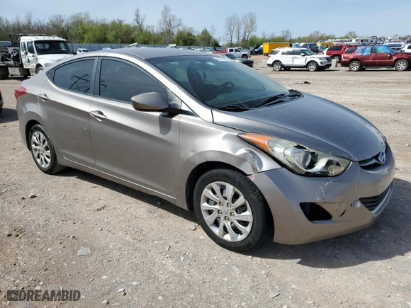 2011 Hyundai Elantra GLS with VIN 5NPDH4AE2BH023684, listed as a Copart auction lot 51601165 with 147,391 mi miles and Salvage Title. Bid and sale history available at carsss.com. Image 4.