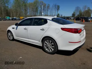 2014 Kia Optima EX with VIN 5XXGN4A79EG293633, listed as a Copart auction lot 54903205 with 120,497 mi miles and Salvage Title. Bid and sale history available at carsss.com. Image 2.