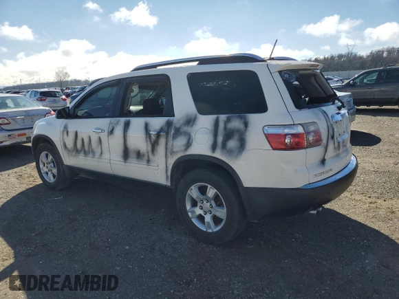 2008 GMC Acadia SLE1 z VIN 1GKER13768J229108, wystawiony jako Copart lot #47486695 z przebiegiem 177 325 mil mil oraz Szkoda całkowita • Salvage title. Historia ofert i sprzedaży dostępna na DreamBid. Obrazek 2.