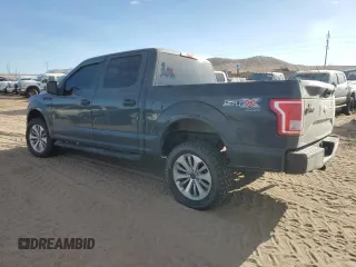 2017 Ford F-150 XL with VIN 1FTEW1EPXHKD42216, listed as a Copart auction lot 49126635 with 84,504 mi miles and Salvage Title. Bid and sale history available at carsss.com. Image 2.