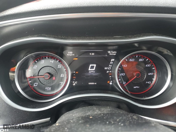 2015 Dodge Charger SXT with VIN 2C3CDXJG8FH920179, listed as a Copart auction lot 41774895 with 109,050 mi miles and Salvage Title. Bid and sale history available at carsss.com. Image 9.