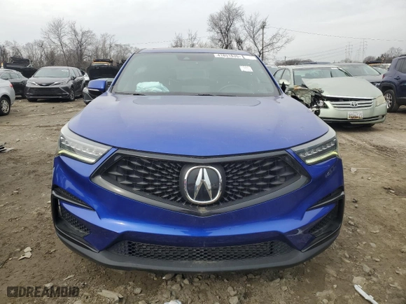 2021 Acura RDX w/A-Spec Package with VIN 5J8TC1H63ML018470, listed as a Copart auction lot 41851835 with 52,489 mi miles and Non Repairable. Bid and sale history available at carsss.com. Image 5.