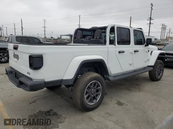2023 Jeep Gladiator Overland z VIN 1C6HJTFG6PL516742, wystawiony jako Copart lot #65762465 z przebiegiem Nie podano mil oraz Szkoda całkowita • Salvage title. Historia ofert i sprzedaży dostępna na DreamBid. Obrazek 3.