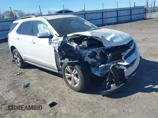 2013 Chevrolet Equinox LT with VIN 2GNALDEK9D6104567, listed as a IAAI auction lot 41683199 with 261,775 mi miles and . Bid and sale history available at carsss.com. Image 1.