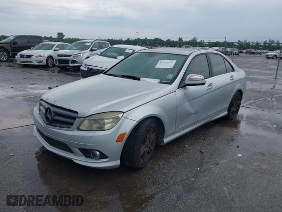 2008 Mercedes-Benz C 350 Sport with VIN WDDGF56XX8R020414, listed as a IAAI auction lot 42301129 with Not provided miles and . Bid and sale history available at DreamBid. Image 2.