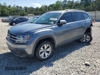 2018 Volkswagen Atlas S z VIN 1V2AP2CA8JC582587, wystawiony jako Copart lot #56000285 z przebiegiem 122 410 mil mil oraz Szkoda całkowita • Salvage title. Historia ofert i sprzedaży dostępna na DreamBid. Obrazek 1.