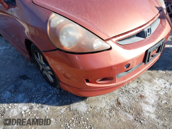 2008 Honda Fit Sport with VIN JHMGD38688S017060, listed as a IAAI auction lot 41384796 with 196,058 mi miles. Bid and sale history available at carsss.com. Image 12.