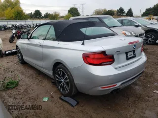 2020 BMW 2 Series 230i xDrive with VIN WBA2K1C02L7G00633, listed as a Copart auction lot 70090883 with 59,291 mi miles. Bid and sale history available at carsss.com. Image 2.