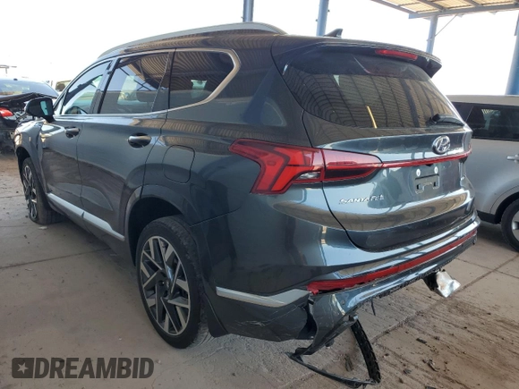 2023 Hyundai Santa Fe Calligraphy with VIN 5NMS5DAL4PH572306, listed as a Copart auction lot 57300625 with 23,957 mi miles and Salvage title. Bid and sale history available at DreamBid. Image 2.