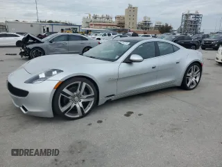 2012 Fisker Karma EcoSport z VIN YH4K14AA0CA001402, wystawiony jako Copart lot #82791574 z przebiegiem Nie podano mil oraz Szkody całkowita. Historia ofert i sprzedaży dostępna na DreamBid. Obrazek 1.