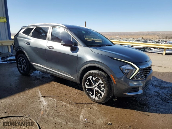 2023 Kia Sportage Hybrid EX with VIN KNDPVCAG9P7079991, listed as a Copart auction lot 43713595 with 51,610 mi miles and Salvage Title. Bid and sale history available at carsss.com. Image 4.