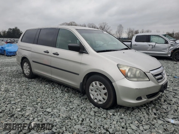 2005 Honda Odyssey LX with VIN 5FNRL38215B069701, listed as a Copart auction lot 50024525 with 293,999 mi miles and Salvage Title. Bid and sale history available at carsss.com. Image 4.
