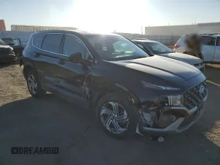 2021 Hyundai Santa Fe SE with VIN 5NMS1DAJXMH329833, listed as a Copart auction lot 42905865 with 116,308 mi miles and Salvage Title. Bid and sale history available at carsss.com. Image 4.