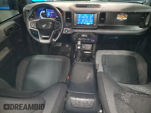 2023 Ford Bronco with VIN 1FMDE5BH0PLB56286, listed as a Copart auction lot 57166655 with 45,216 mi miles and Salvage title. Bid and sale history available at DreamBid. Image 8.