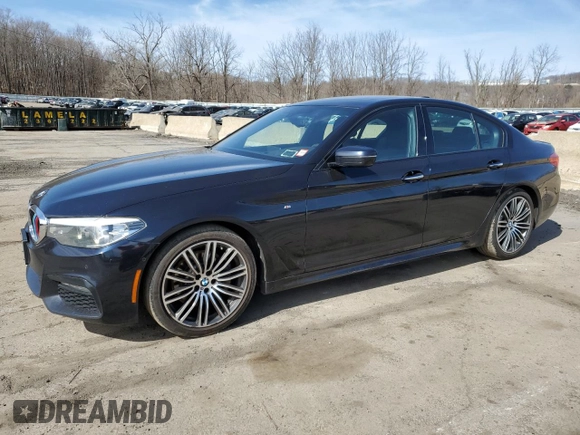 2017 BMW 5 Series 530i xDrive with VIN WBAJA7C31HG903970, listed as a Copart auction lot 48698485 with 157,934 mi miles and Clean Title. Bid and sale history available at carsss.com. Image 1.