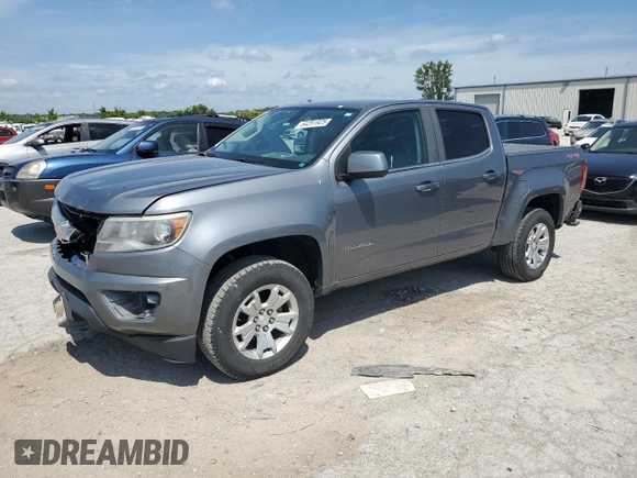 2018 Chevrolet Colorado 4WD LT with VIN 1GCGTCEN3J1105865, listed as a Copart auction lot 64291925 with 193,418 mi miles and Salvage title. Bid and sale history available at DreamBid. Image 1.