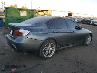 2015 BMW 3 Series 335i xDrive with VIN WBA3B9G50FNR93148, listed as a Copart auction lot 43571925 with 119,092 mi miles and Salvage Title. Bid and sale history available at carsss.com. Image 3.