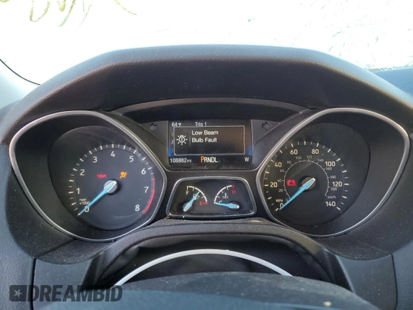 2016 Ford Focus SE with VIN 1FADP3F25GL320680, listed as a Copart auction lot 85003314 with 108,882 mi miles and Salvage title. Bid and sale history available at DreamBid. Image 9.
