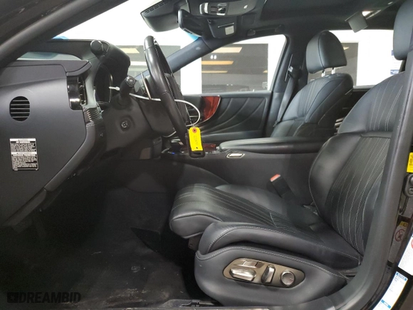 2019 Lexus LS with VIN JTHC51FF9K5006397, listed as a Copart auction lot 69589324 with 58,968 mi miles and Salvage Title. Bid and sale history available at carsss.com. Image 7.