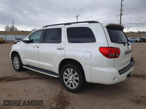 2014 Toyota Sequoia Platinum with VIN 5TDDW5G14ES104393, listed as a Copart auction lot 45494815 with 243,245 mi miles and Salvage Title. Bid and sale history available at carsss.com. Image 2.