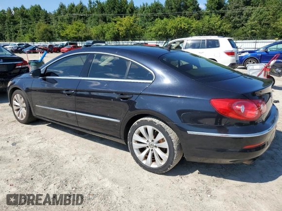 2012 Volkswagen CC Sport with VIN WVWMP7AN0CE500537, listed as a Copart auction lot 72147194 with Not Provided miles and Clean Title. Bid and sale history available at DreamBid. Image 2.