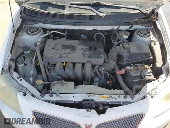 2006 Pontiac Vibe with VIN 5Y2SL65886Z422782, listed as a Copart auction lot 67573234 with 112,595 mi miles and Salvage Title. Bid and sale history available at carsss.com. Image 12.